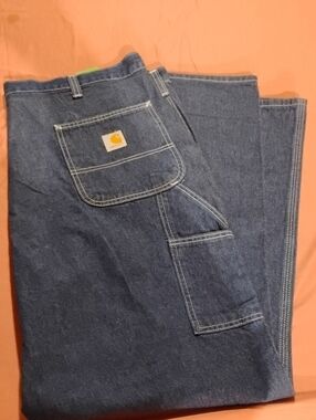 Carhartt Men's Relaxed Carpenter Jeans — Indigo Blue